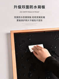 Vintage Solid Wood Photo Frame for Wall Mounting, Multi-Picture Display, New Chinese Style