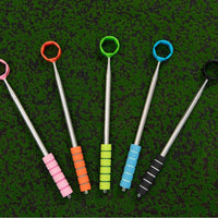 Portable Golf Ball Retriever Telescopic Stainless Steel Pick-Up Tool 2.7m