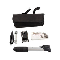 Bicycle Repair Tool Kit with Aluminum Alloy Pump for Mountain Bikes