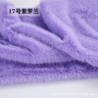 Faux Mink Fur Fabric for DIY Crafts, Apparel, Scarves, and Photography Backdrops - 2cm Pile Height