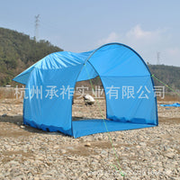 Roman Holiday Beach Tent for 5-8 Person Family Camping, Integrated Canopy Design
