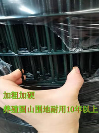 Heavy-Duty Plastic Garden Fence Mesh for Poultry and Vegetable Patch Enclosures