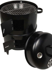 Charcoal Smoker Grill with Double-Layer Rack for Home Outdoor BBQ and Cured Meat Roasting