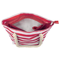 Portable Insulated Wine Cooler Bag for Outdoor Picnics and Beach Trips