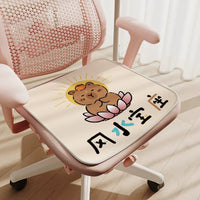 Breathable Ice Silk Seat Cushion for Office Chair and Sofa, Non-slip Cooling Pad for Summer
