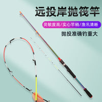Carbon Fiber Raft Fishing Rod with Soft Tail Tip for Stream and Shore Fishing