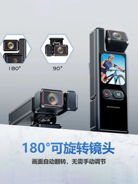 Wearable Body Camera with Night Vision and Loop Recording for Outdoor Sports and Security