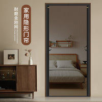 Magnetic Screen Door with Full Mesh Anti-Mosquito Net for Home