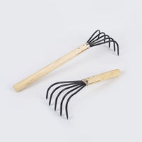 Stainless Steel Clam Rake for Beachcombing and Gardening