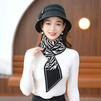 Winter Warm Knitted Neck Scarf Double-Sided Fashion Collar Shawl