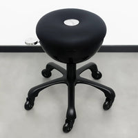 Hair Salon Swivel Styling Chair with Silent Wheels and Adjustable Height