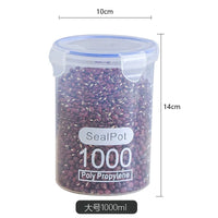 Large Seed and Nut Snack Storage Container with Lid