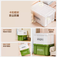 Extra Large Capacity Storage Box for Home, Camping, and Car - Multi-functional Organizer for Clothes, Toys, and Books