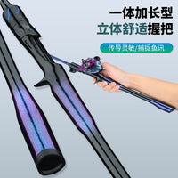 Carbon Fiber Lure Fishing Rod Set with Reel, M-ML Action, Casting/Spinning, Freshwater/Saltwater