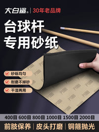 Billiard Cue Tip Sandpaper for Shaping and Polishing