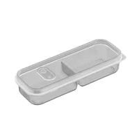 Refrigerator Divided Storage Container for Meat & Vegetables, Large Capacity Freezer Meal Prep Box