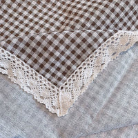 Bohemian Retro Cotton Linen Tablecloth for Dining, Coffee, and Round Tables - Yunnan Ethnic Style