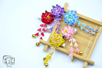 BJD/DD Doll Japanese Style Hair Clip Headpiece for 1/4, 1/3, Baby, and Uncle Sizes