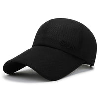 Unisex Quick Dry Mesh Baseball Cap for Outdoor Sports, Running, Fishing, and Sun Protection