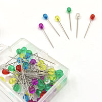 Pear-Shaped Crystal Diamond Head Pins for COS Decoration, Wedding Dresses, and Floral Arrangements