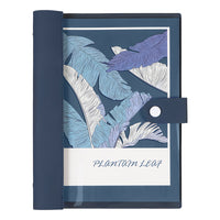 Transparent Softcover Refillable Notebook with Thickened Pages, B5/A5 Loose-Leaf Journal