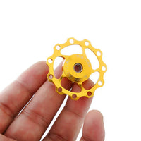 Mountain Road Bike Rear Derailleur Guide Wheel, 11T Ceramic Bearing Jockey Wheel for Bicycle Derailleur