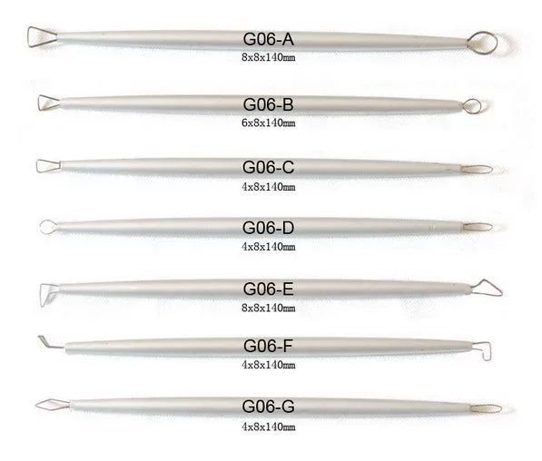 Detail Clay Sculpting Tools for Model Making and Repair