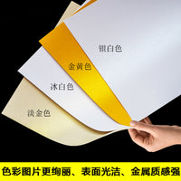 Matte Inkjet Photo Paper A3/A4 Double-Sided Cardstock for Dye Ink Printing, 250g-350g