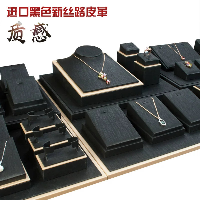 Jewelry Display Stand Set for Necklaces, Bracelets, and Jade