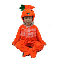 Children's Radish Fairy Tale Play Costume Set for Stage Performance