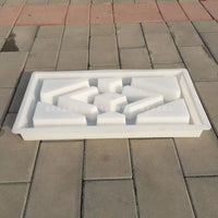 Vintage Concrete Cement Wall Vent Block Plastic Mold Chinese Style Hollow Brick Mold