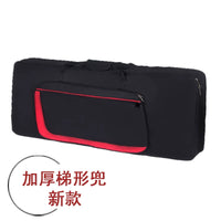 61-Key Electronic Keyboard Gig Bag with Thickened Sponge Padding, Waterproof and Portable