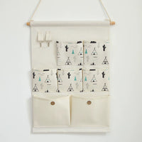 Durable Waterproof Canvas Wall/Door Hanging Storage Bag Organizer