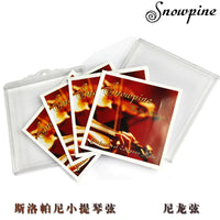 Slopany Violin Strings Set, Nylon Core Synthetic Performance Strings