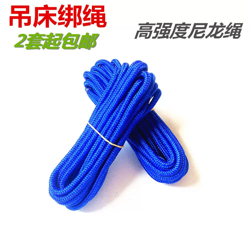Heavy-Duty Hammock Tree Straps with Carabiners, Nylon Rope for Outdoor Single/Double Hammocks