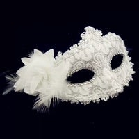 Halloween Masquerade Half-Face Mask for Women and Kids - Princess Cosplay Party & Runway Show