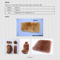 Genuine Australian Sheepskin Seat Belt Cover Shoulder Pad for Car Interior