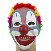 Clown Costume Accessories Set - Wig, Nose, Backpack, Whistle, Pump