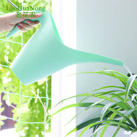 Large Capacity Long Spout Watering Can for Indoor and Outdoor Plants, 1.8L Plastic Garden Watering Pot