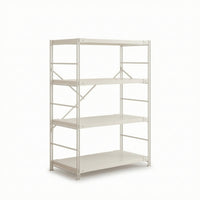 4-Tier Storage Rack Freestanding Furniture Stable for Living Room, Homeowners
