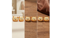 Non Pierced Earrings Cute Bear Earrings Playful Ear Clips for Girls