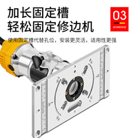 修边机倒装板木工锣机铣刀倒装台工作台反装电木铣雕刻铝塑板折弯
