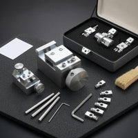 3 Pieces Metal Timepiece Strap Tool Set Adjustable Clamping Watch Bracelet Link Remover Set Compact