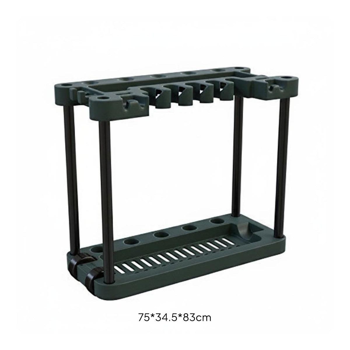 Rolling Tool Rack Large Capacity Mobile Garden Organizer Heavy Duty for Garage