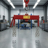 Engine Weight Leveler Adjustable Weight Leveler with Chains Secure Engine Lifting Leveling Tool for Mechanics
