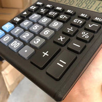 JOINUS众成8122-12 计算器双屏幕显示太阳能双电源计算机批发