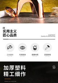 创意酒炮KTV酒吧专用扎啤酒炮三头啤酒桶网红可乐桶3升商用酒塔