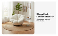 Floralrear Rotate Chair Comfortable Upholstery Upholstered Rotate Armchair Modern Modern & Stylish Design Easy to Assemble