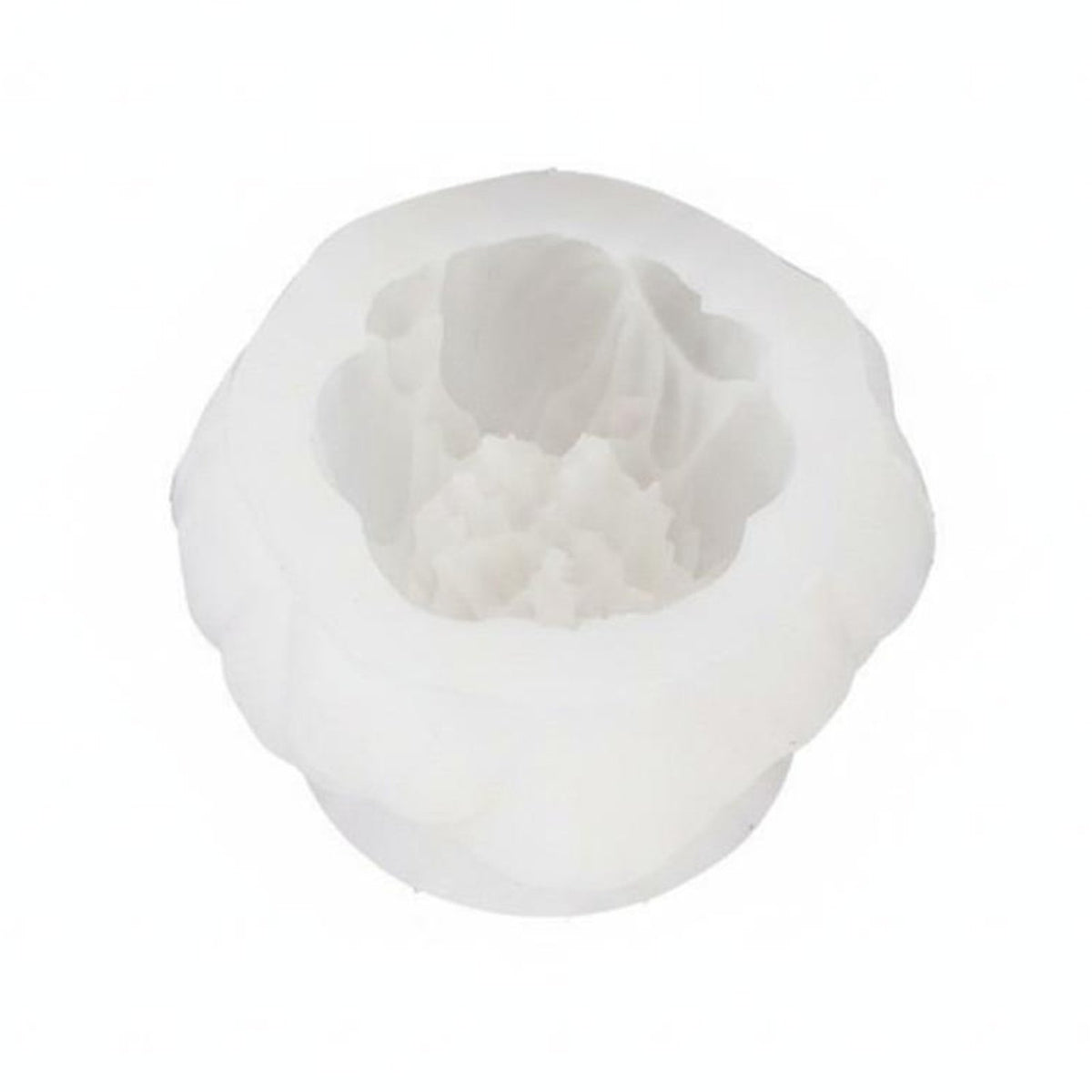 DIY Peony Bud Mold Reusable Peony Candle Mold Flexible Easy to Demold