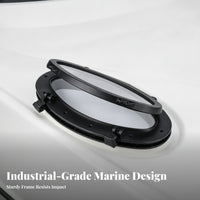 Low-Profile Oval Porthole Window